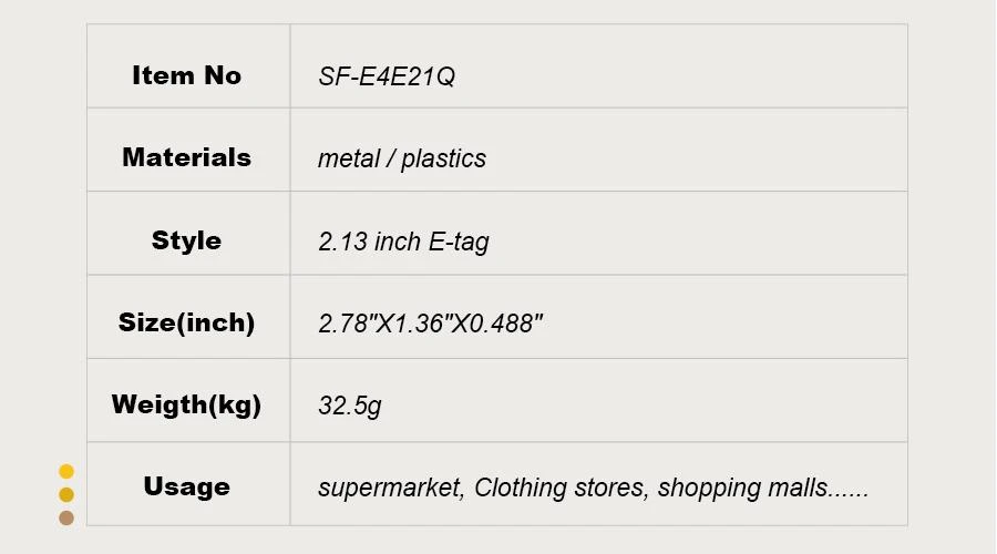 2.13inch electronic price tag extruison channel 2.13inch electronic price tag extruison channel